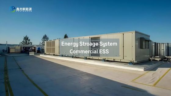 Energieopslagsysteem CO2-vrije commerciële